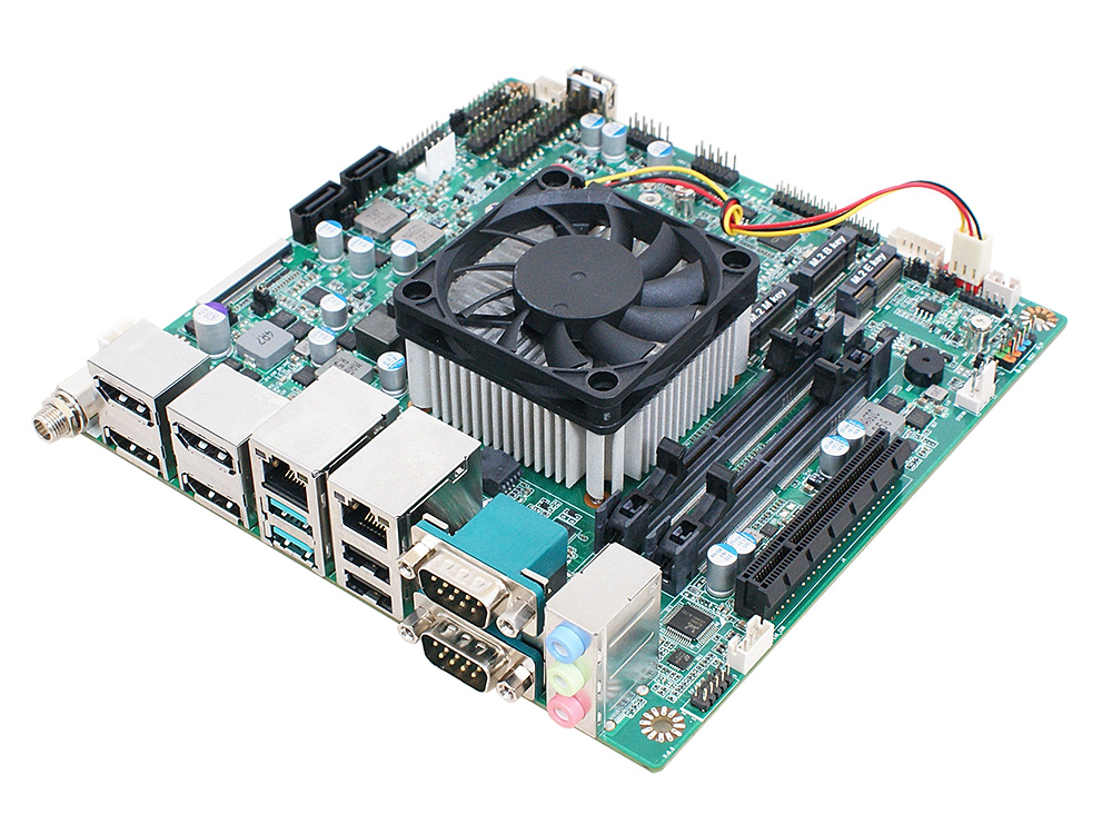 Fanless miniPC: AMD Ryzen 5 2500U / V1605B CPU 1ST-VHFP30